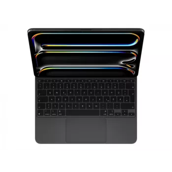 Apple Magic Tastatur für iPad Pro 13 Zoll M4 Deutsch Schwarz QWERTZ Trackpad