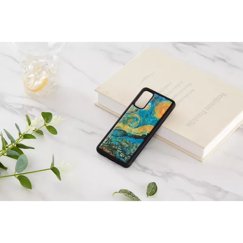 Schutzhülle iKins für Samsung Galaxy S20 – schwarzes Sternennacht-Design