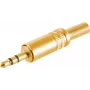 Stereo-Stecker ShiverPeaks 51200-MG vergoldeter Metall-3,5-mm-Klinkenstecker