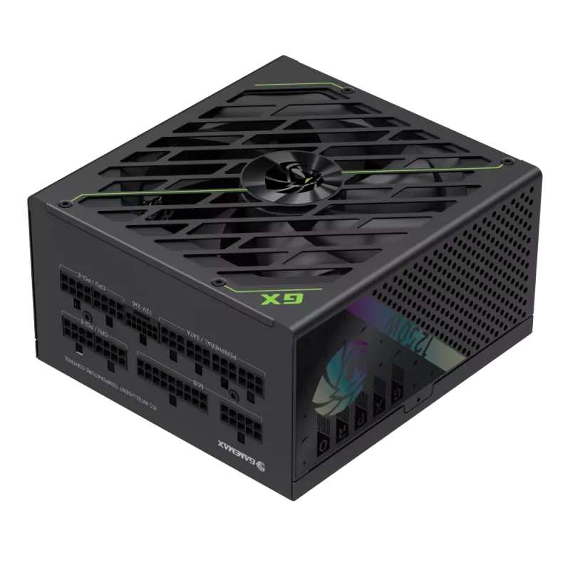 Gamemax Netzteil, 80 PLUS, Gold | GX PRO 1250G | 1250 W | Vollmodular