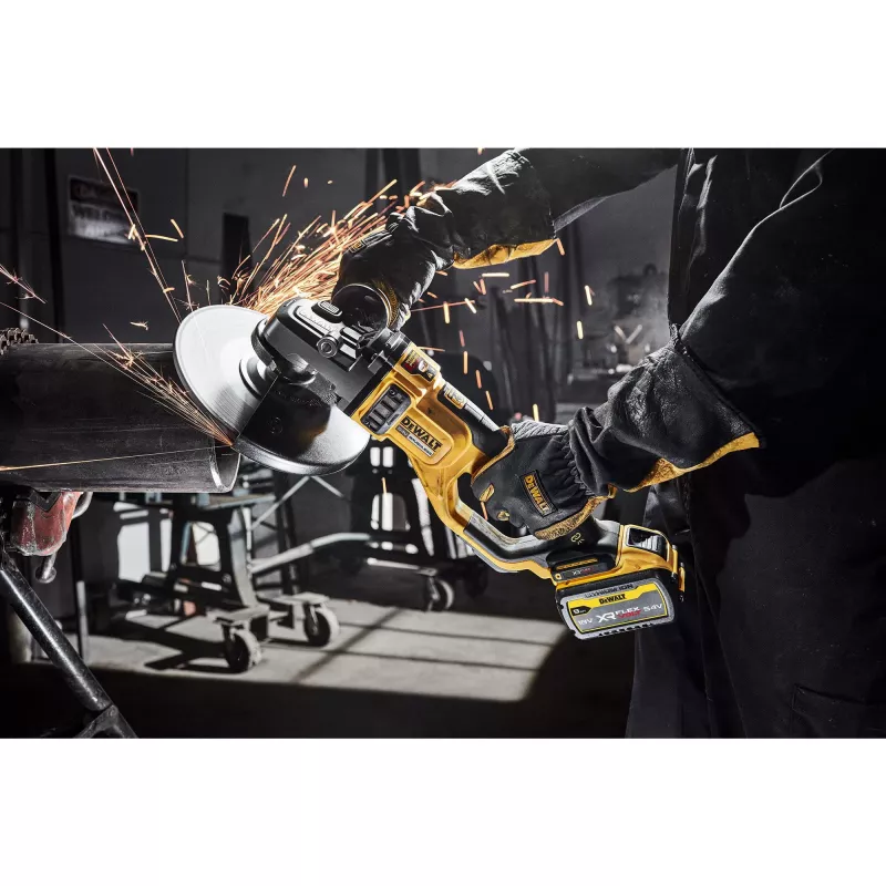 Winkelschleifer DeWalt DCG460N-XJ 54V bürstenloser Motor, 230 mm Scheibe