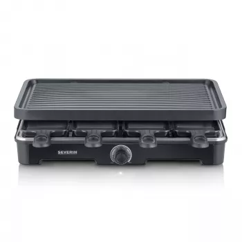 Raclette-Grill Severin RG 9670 8 Personen 1400 W Schwarz