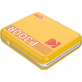 Kodak Mini 3 Square Retro Pass Photo Printing Technology Drucker Gelb