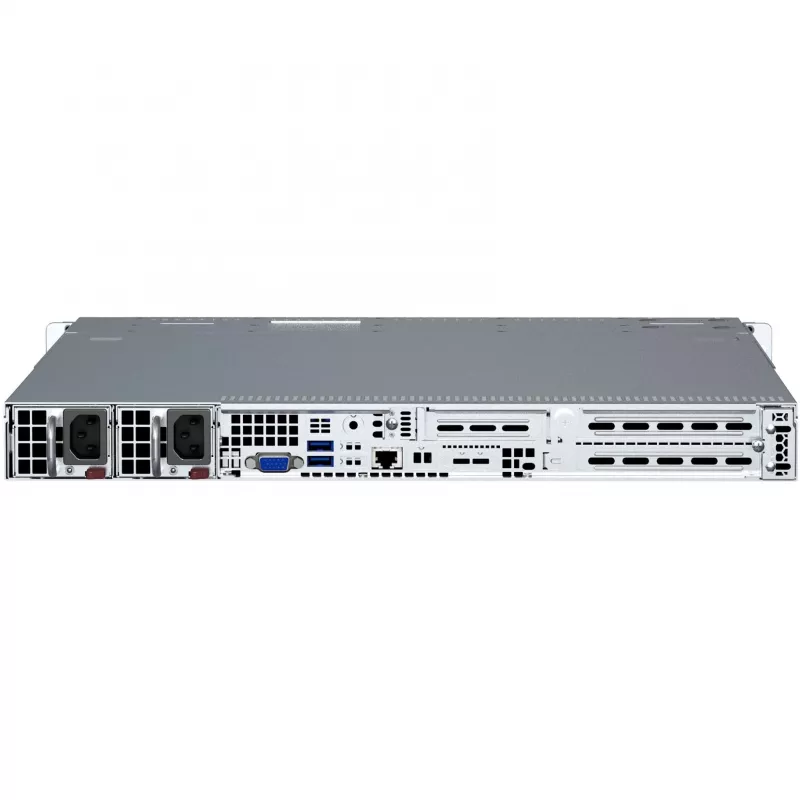 Super Micro Supermicro SCLB16 AC2-R504W - Rackmount - SATA/SAS - Hot-Swap 600 Watt - Schwarz (CSE-LB16AC2-R504W)