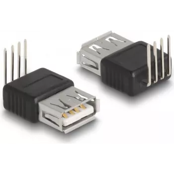 DeLOCK Adapter USB 2.0 Typ-A Buchse auf 4-polig 90° gewinkelt
