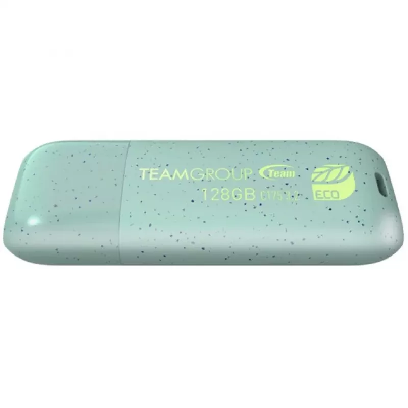 USB-Flash-Laufwerk Team Group C175 ECO 128 GB, USB-A 3.2 Gen 1, grün-grau