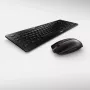 CHERRY Stream Desktop Recharge Tastatur Maus enthalten Universal RF Wireless Nordic Schwarz