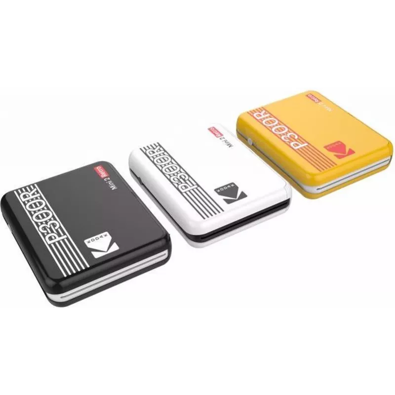 Kodak Mini 3 Square Retro Pass Photo Printing Technology Drucker Gelb