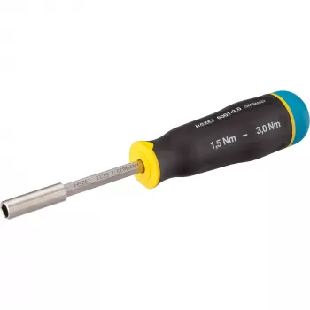 Drehmomentschraubendreher 6001-3.0/3, 1/4 schwarz/Blau, 1 - 6 Nm, 1/4 Bithalter