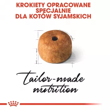 Trockenfutter für Katzen Royal Canin Siamese 2 kg — Ausgewachsene Katzen, Geflügel, Protein 38%, Fett 16%