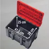Hartschalenkoffer Einhell E-Case M Schwarz Rot 2,85 kg