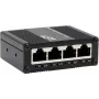 Industrieller 5-Port-Gigabit-Switch Exsys EX-62021 mit USB-C-Stromversorgung, unmanaged