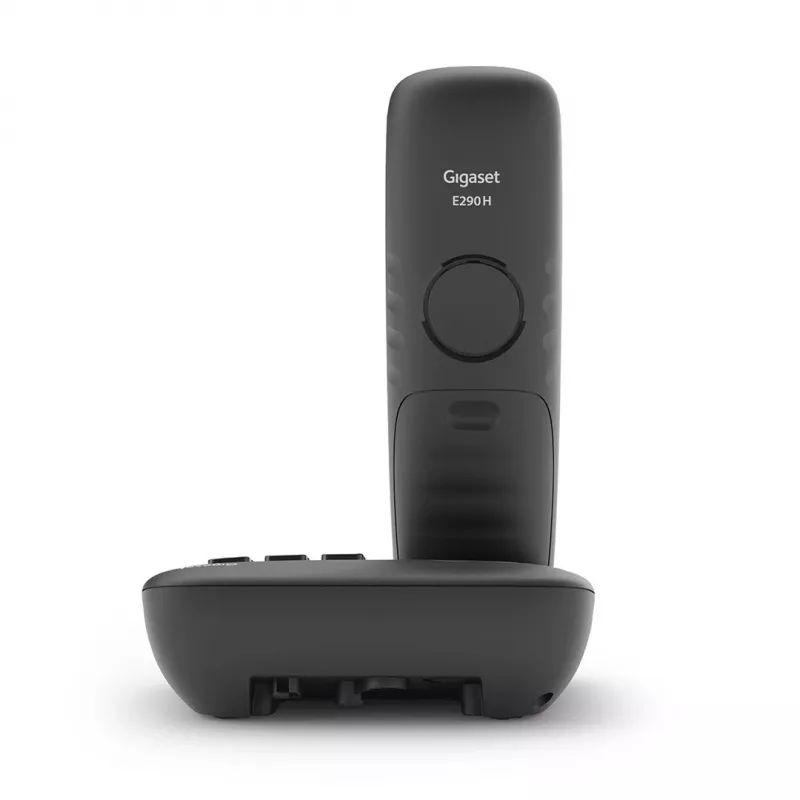 Gigaset E290A Analog-/DECT-Telefon mit Anruferkennung Schwarz