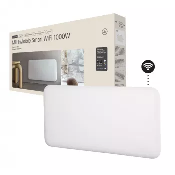 Elektroheizung Mill PA1000WIFI4 1000 W für Räume 12–16 m² Weiß IPX4