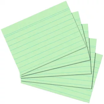 Karteikarte Herlitz 1150556 Grün 1 Stk.