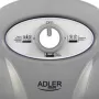 Beinmassagegerät Adler AD 2167 mit Roll- und Vibrationsmassage, Wärme, einstellbarer Intensität, 80 W, Grau Weiß