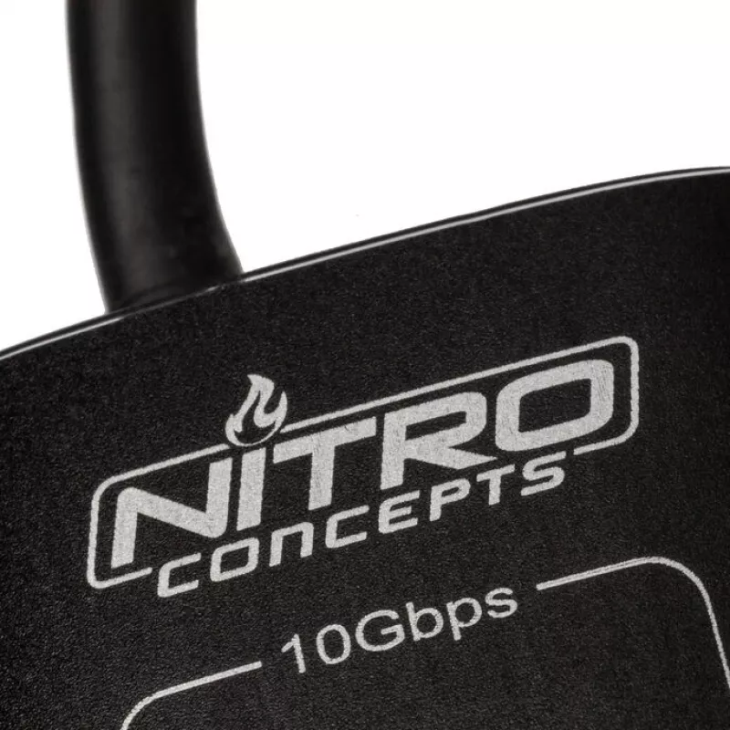 Nitro Concepts UH1, 10-Port Hybrid-USB-Hub, USB 3.2