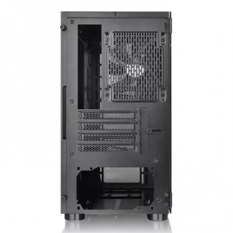 PC-Gehäuse Thermaltake V150 TG Micro Tower Schwarz