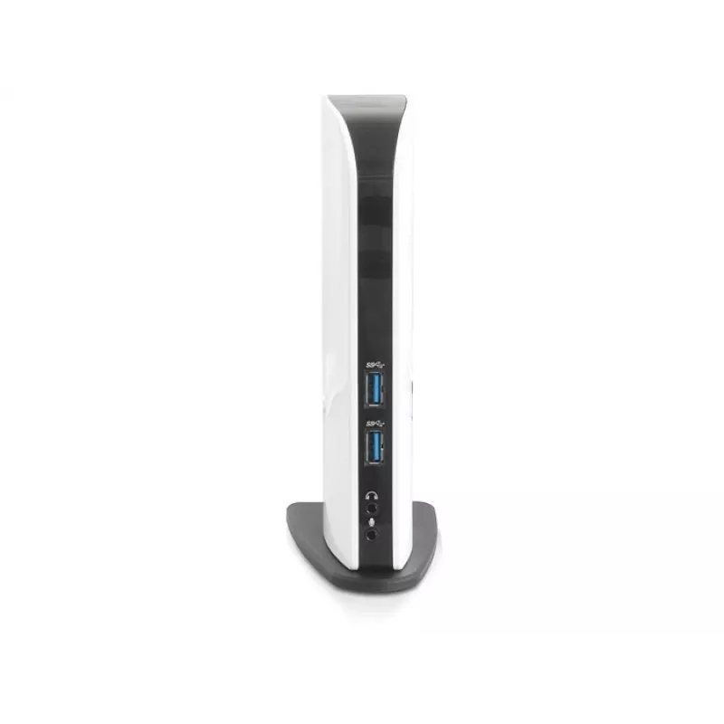 Laptop-Dock DeLOCK 87568 Kabelgebunden Schwarz Weiß