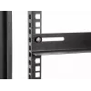 Montagehalterung DeLOCK 19 Zoll 450x40mm 2 Stück Schwarz Metall