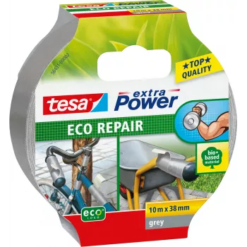 Tape TESA ECO REPAIR 10 m Fiber Rubber Grau