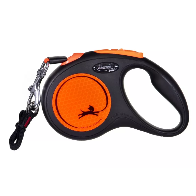 FLEXI neu Neon M - Automatische Hundeleine - 5 m
