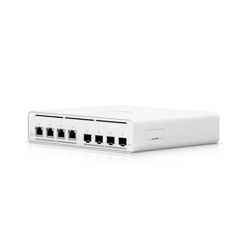 UniFi UISP Switch Plus - Switch - managed - 4 x 2.5GBase-T + 4 x 10Gb Ethernet S