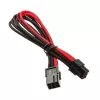SilverStone 6-Pin-PCIe auf 6-Pin-PCIe-Kabel 250mm - schwarz/Rot