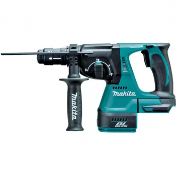 Bohrhammer Makita DHR243Z — 18V akkubetrieben, SDS, 2 J Schlagenergie, 3,4 kg, 950 min⁻¹, 4.700 min⁻¹