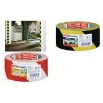 Absperrband TESA 58131 Rot Weiß 66 m