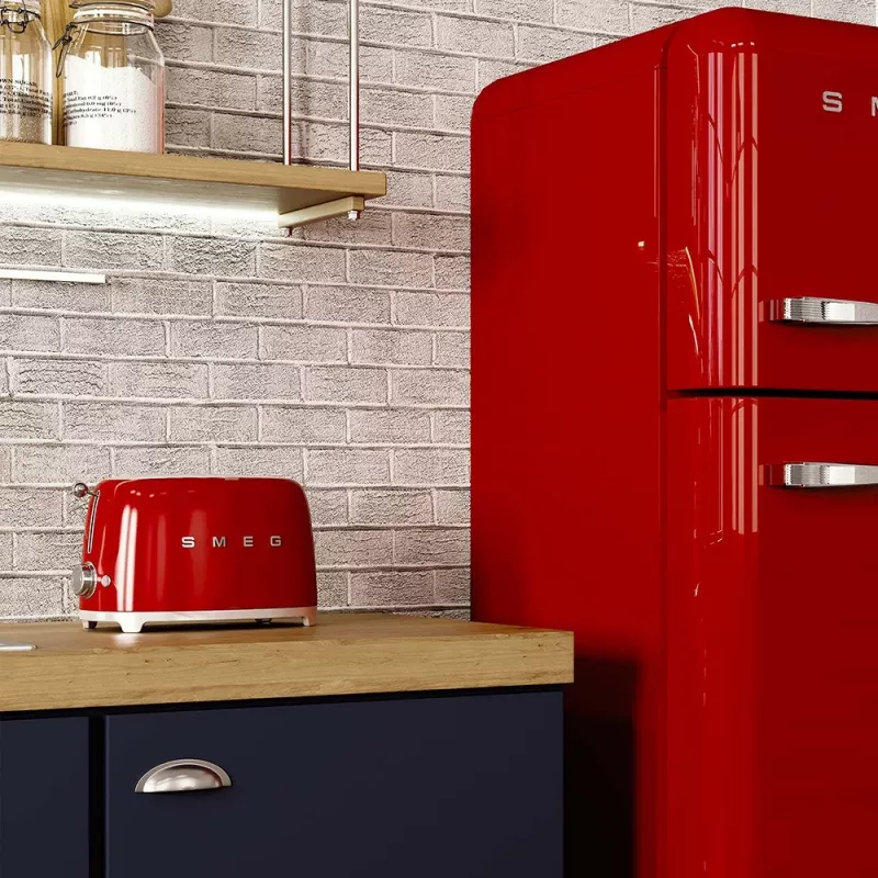 Smeg 50's Style Toaster TSF01RDEU Rot