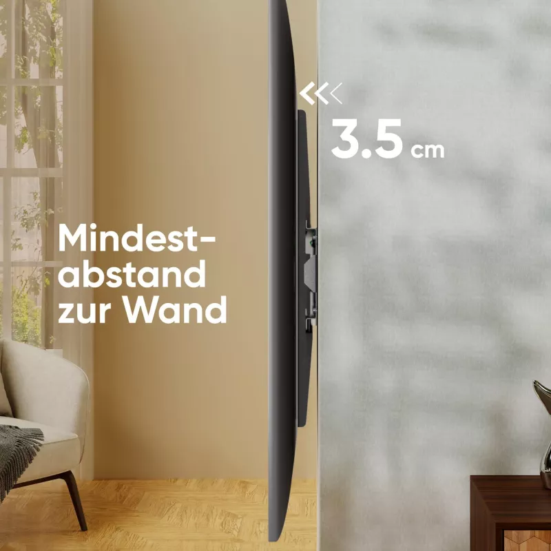 TV-Zubehör Wandhalterung/55-100/SCHWARZ UF4-B Onkron