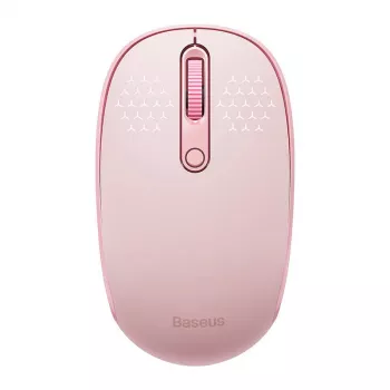 Kabellose Maus Baseus F01B Tri-Mode 2.4G BT5.0 1600 DPI (pink)