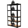 Topeshop Lagerregal P9040 Gartengeräteregal Freistehend Verzinkter Stahl, MDF