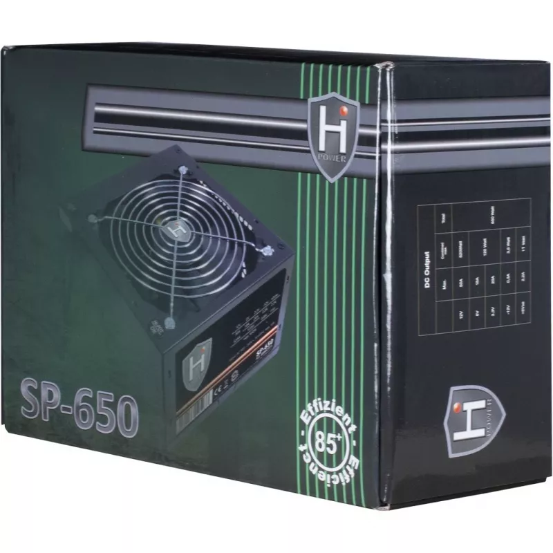 Netzteil Inter-Tech HIPOWER SP-650 650 W