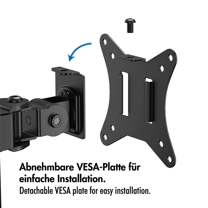 Monitorhalterung 17-32, max. 9 kg, schwarz