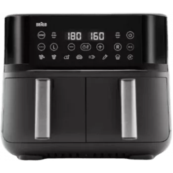 Braun TD 3030I BK Double 8 L Standgerät 2850 W Heißluftfritteuse Schwarz