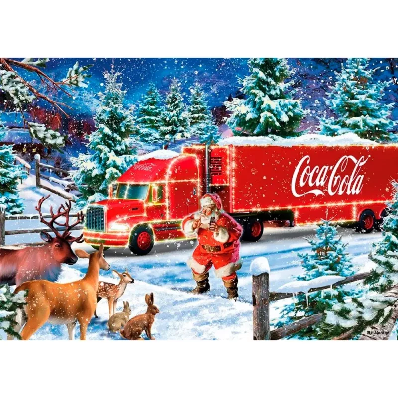 Puzzle Schmidt Spiele Coca Cola Christmas Truck 1000 Teile