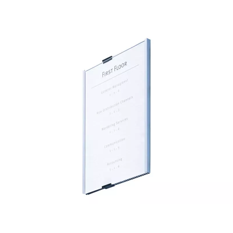 Langlebiges Info-Schild Acryl Aluminium Silber 4806-23