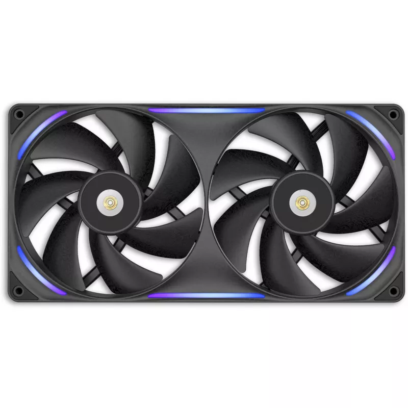 Computer-Gehäuselüfter NZXT F280X 140 mm Schwarz, 1 Stk., 280 × 140 × 30 mm