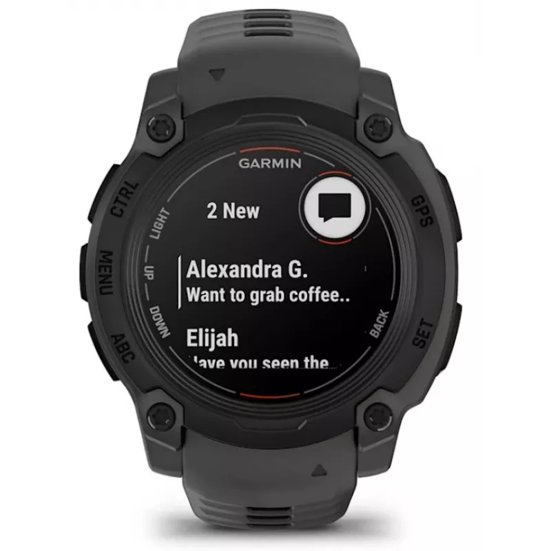 Garmin Instinct E 2.18 cm (0.86) MIP 40 mm Digital 166 x 166 pixels Schwarz GPS (satellite)