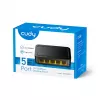 Netzwerk-Switch Cudy FS105D — 5-Port Fast Ethernet 10/100, 1 Gbit/s Switching, schwarz