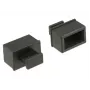 Steckdosensicherheitsabdeckung DeLOCK 64021 Schwarz 10 Stück
