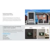 Video-Türsprechanlage Touch-Monitor EZVIZ 7 Zoll Modell 318500248 — Separate Steuerung für 2-Familien-Einheiten