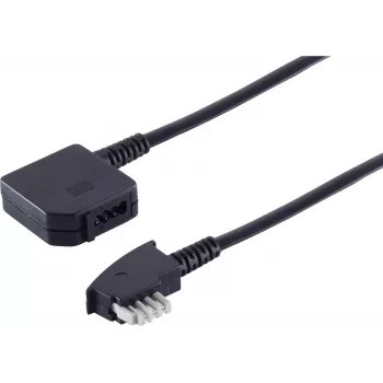 Telefonverlängerung ShiverPeaks 70216-6/6 TAE N-Stecker — Kabeladapter zum Anschluss von Telefongeräten