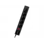Tracer PowerGear Schwarz 5 AC-Steckdosen 1,5 m 2300 W