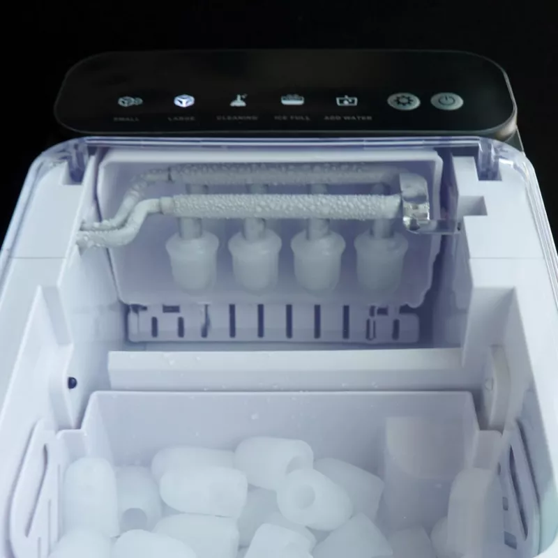 Eiswürfelbereiter BLAUPUNKT IMB301 — kompakter Tisch-Eisbereiter, automatische Eisproduktion