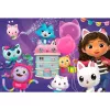 Gabby's Dollhouse: Geburtstagsfeier im Puppenhaus, Puzzle 60 Teile