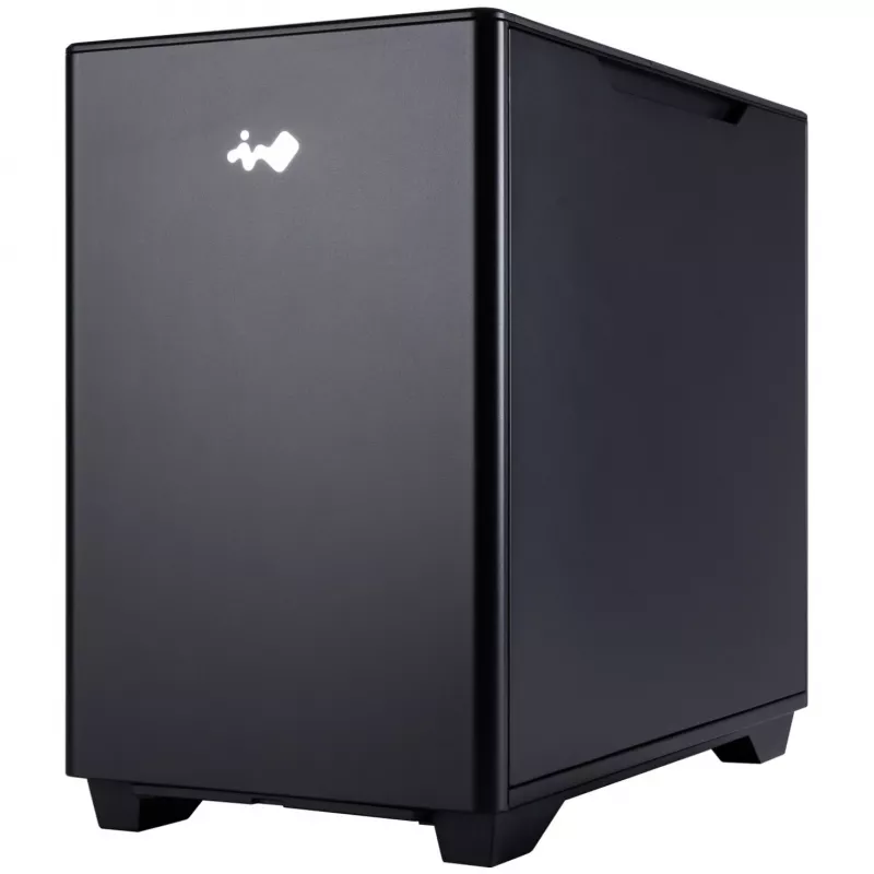 InWin A3 Mini-Tower Tempered Glass – schwarz