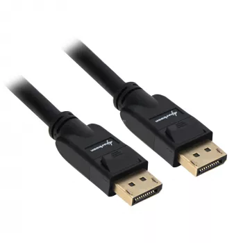 DisplayPort-Kabel Sharkoon 1.3, 4K, 1 m, schwarz